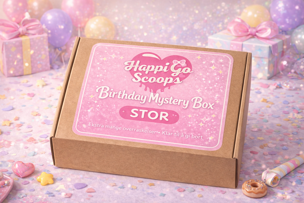 Bursdag Mystery Box - STOR